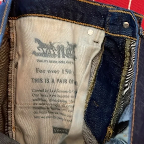 Levi’s Men’s 505 jeans NWOT w32 x l30 - Picture 6 of 7